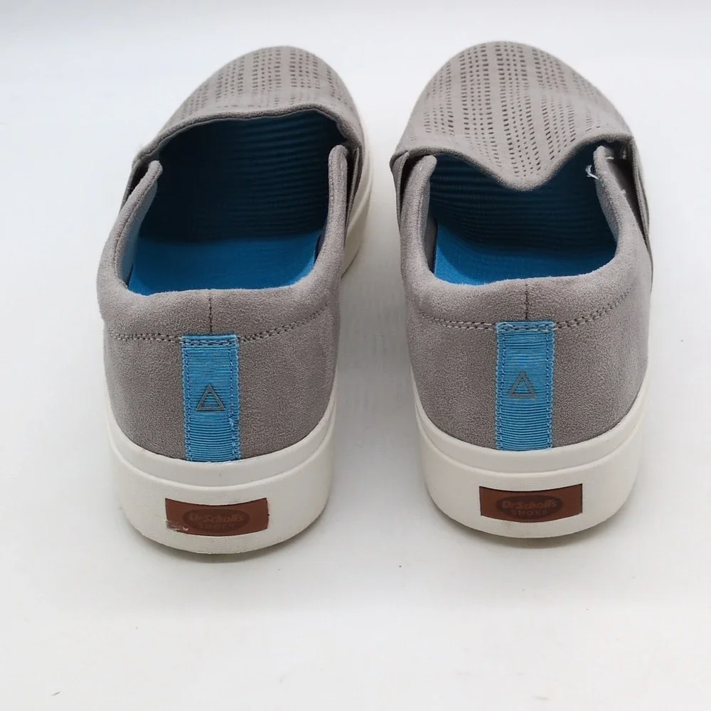 Dr. Scholl's Shoes Womens Wander Up Gray 11 Sneaker Walking Comfort Stretch NEW